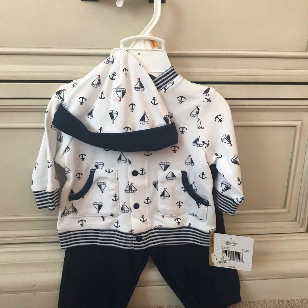 Newborn nautical outfit